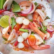 กุ้งยำเทียมโทนดอง