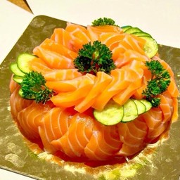 เค๊กแซลมอน ซาชิมิ 1 ปอนด์