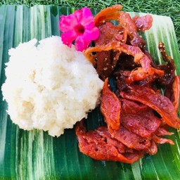 ข้าวเหนียว หมูสวรรค์+หมูโบราณ หอมอร่อย