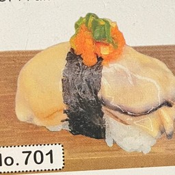 701.NAMA-KAKI Nigiri (1pcs)ข้าวห่อสาหร่ายหน้าหอยนางรม