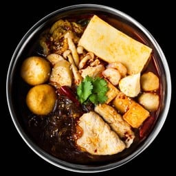 ซุปหมาล่าต้นตำรับ 麻辣原味锅底 (น้ำซุปสำหรับหม้อไฟ)(火锅)