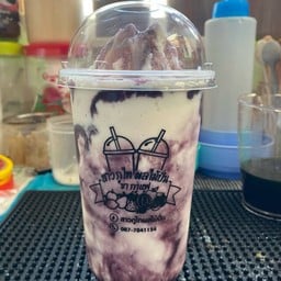 นมสดปั่น-บลูเบอรี่