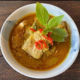 ข้าวแกงเขียวหวานไก่