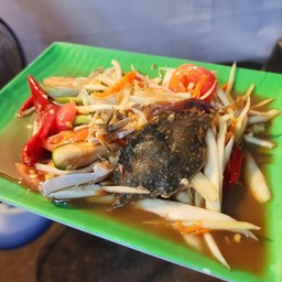 ตำปู (ไม่ใส่ปลาร้า)