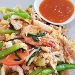 สุกี้กุ้งแห้ง