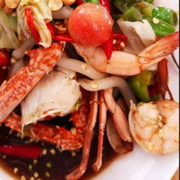 ตำขนมจีนทะเล