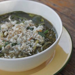 แกงขี้เหล็กไข่มดแดง