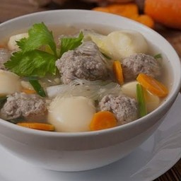 ต้มจืดวุ้นเส้นหมูสับ