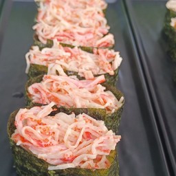 สลัดปูอัดไข่กุ้ง6คำ