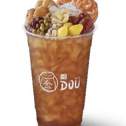 เต้าทึงน้ำลำไยเย็นแก้ว 20 oz