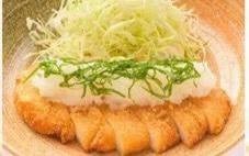 หมู่ทอดทงคัตสึราดชอสพอนชึและหัวไชเท้าฝน