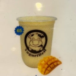 มะพร้าวปั่นมะม่วง mango coconut milkshake