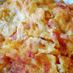 ข้าวไข่เจียวแหนม