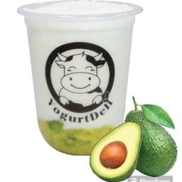 โยเกิร์ตปั่นอะโวคาโด avocado yogurt