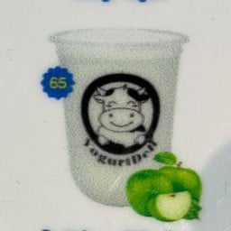 โยเกิร์ตปั่นแอปเปิ้ลเขียว green apple yogurt