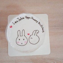 152.พร้อมส่ง10cm หรือ1ปอน.กระต่ายจุ้บ