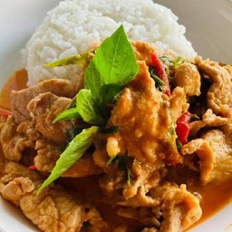 แพนง ราดข้าว