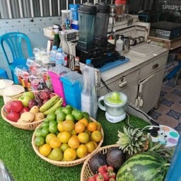 ครัวกะเพรา บ้านหวานเย็นชาแฟปั่น