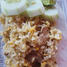 ข้าวผัดไข่ไม่ใส่ผักทุกอย่าง