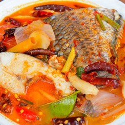 ต้มยำปลานิลน้ำข้น