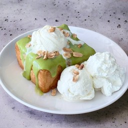 โทสต์สังขยาใบเตย