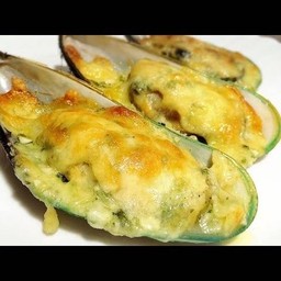 หอยแมลงภู่ชิลี ย่างชีส (ชุดเล็ก)