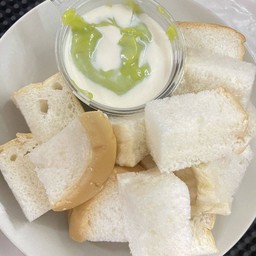 ขนมปังนึ่งชุดสังขยานมสด