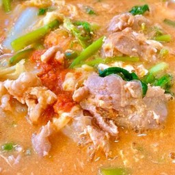 สุกี้หมู  น้ำ