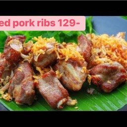 ซี่โครงหมูทอด