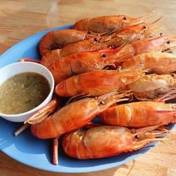 กุ้งเผา 1 โล