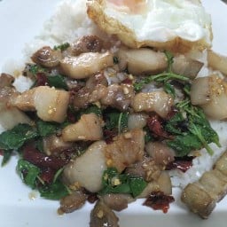 ก๋วยเตี๋ยวไก่มะระ ร้านครัว แม่วรรณ (ศูนย์อาหารเทศบาล อ.ไทรน้อย)