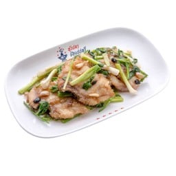 เนื้อปลาเก๋าผัดคื่นฉ่าย