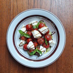 Cherry Tomato Caprese