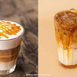 คาราเมลมัคคิอาโต ปั่น