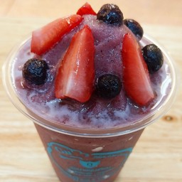 บลูเบอร์รี่+สตอเบอร์รี่สมูทตี้