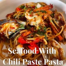 พาสต้าทะเลผัดพริกเผา
