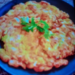 ข้าว ไข่เจียวแหนม