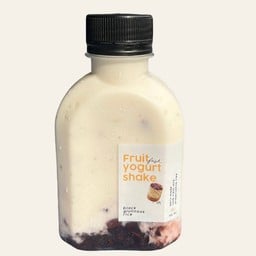 โยเกิร์ตข้าวเหนียวดำเขย่า black sticky rice yogurtshake