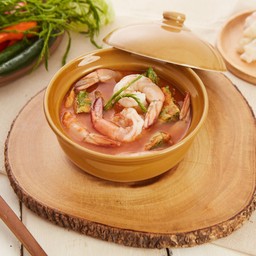 แกงส้มชะอมกุ้ง