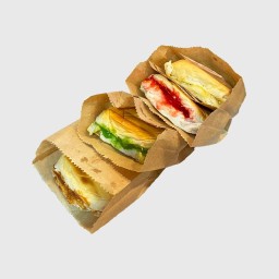 ขนมปังปิ้ง แบบก้อน