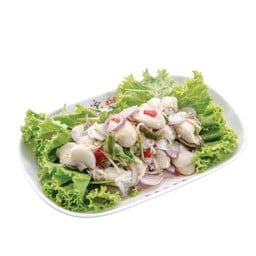 ยำหอยนางรมเล็ก