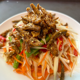 ตำไทยปลากรอบ