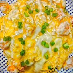 ข้าวไข่ข้นไก่สับ