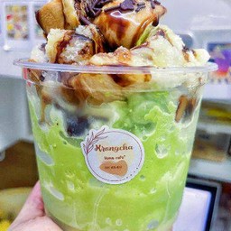 🎄  ปังเย็นชาเขียว  🎄