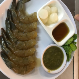 กุ้งดองน้ำปลากระเทียมโทน