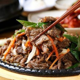 หมูบุลโกกิ ซอสเกาหลี (กับข้าว)