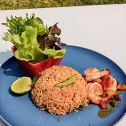 ข้าวผัดต้มยำกุ้ง
