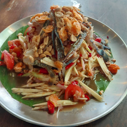 ตำมะม่วงกะปิปูม้า