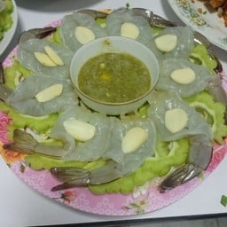 ร้อยมายำ ยำทะเล ยำรวมมิตร กุ้งแช่น้ำปลา