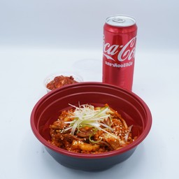 ข้าวผัดกิมจิ +เครื่องดื่ม